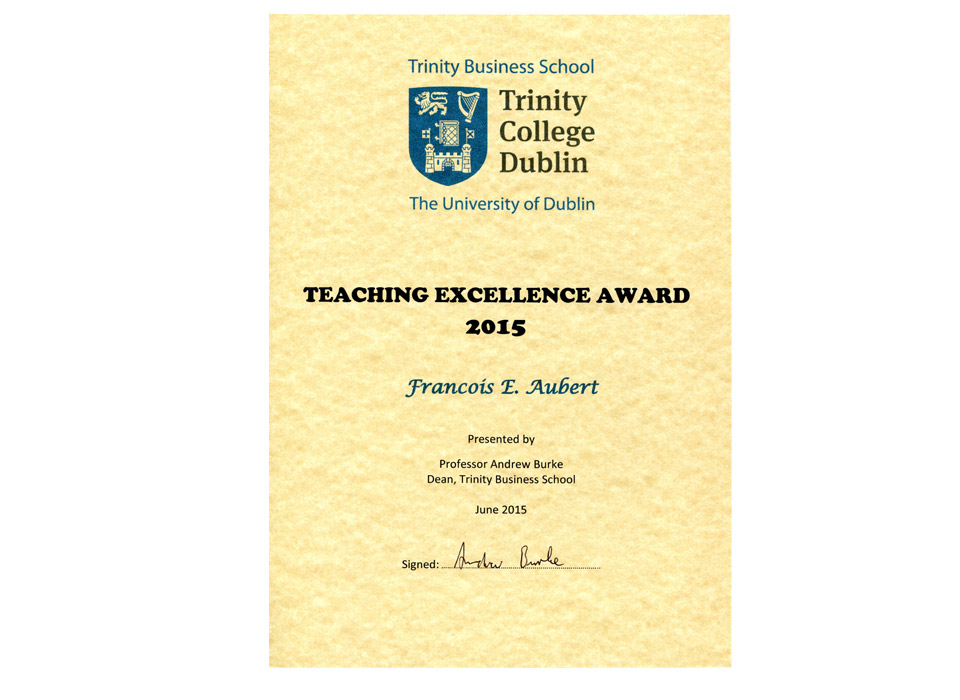 Teaching Excellence